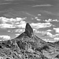 Weavers Needle in Black and White
